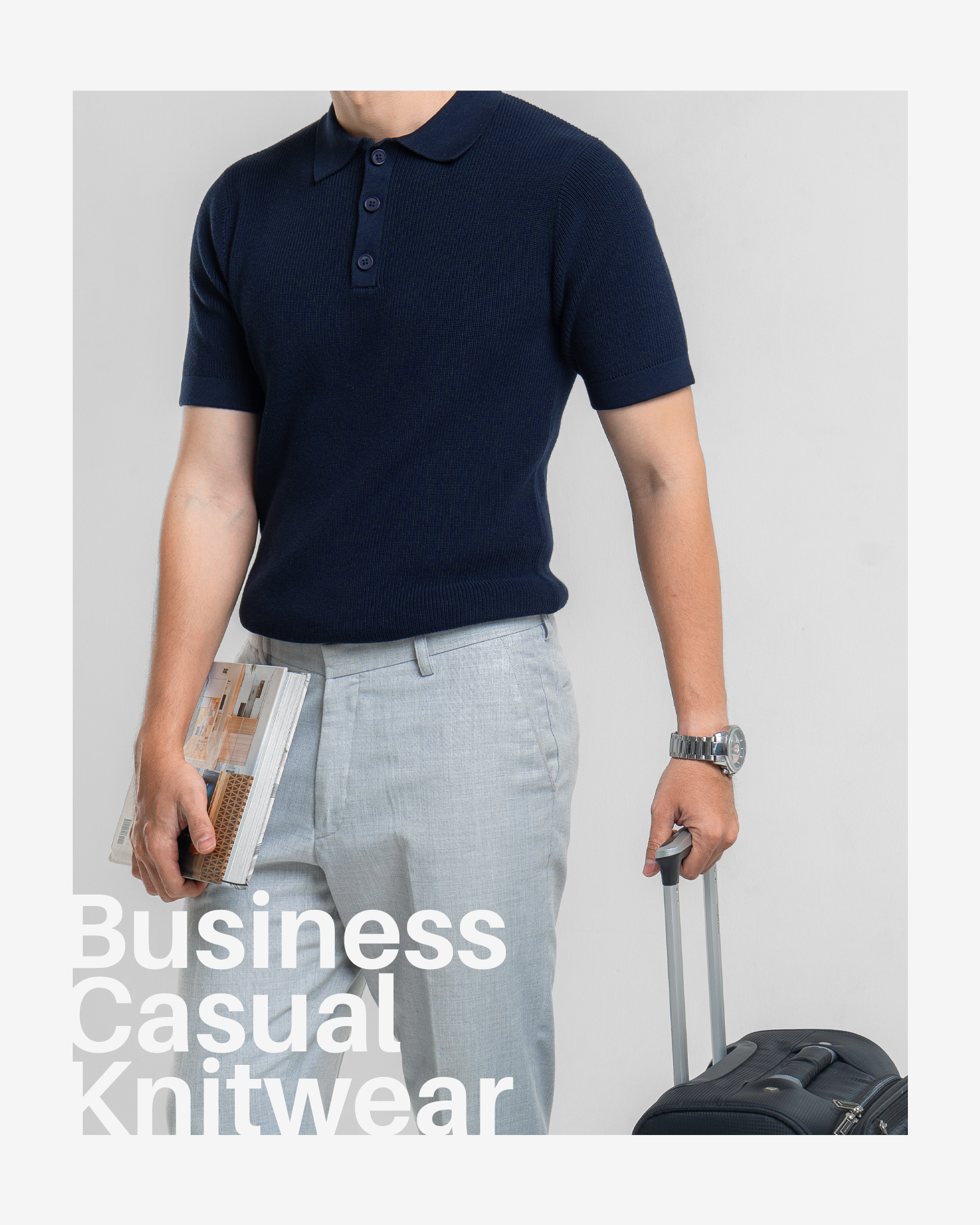 Gomuda Business Casual Knitwear