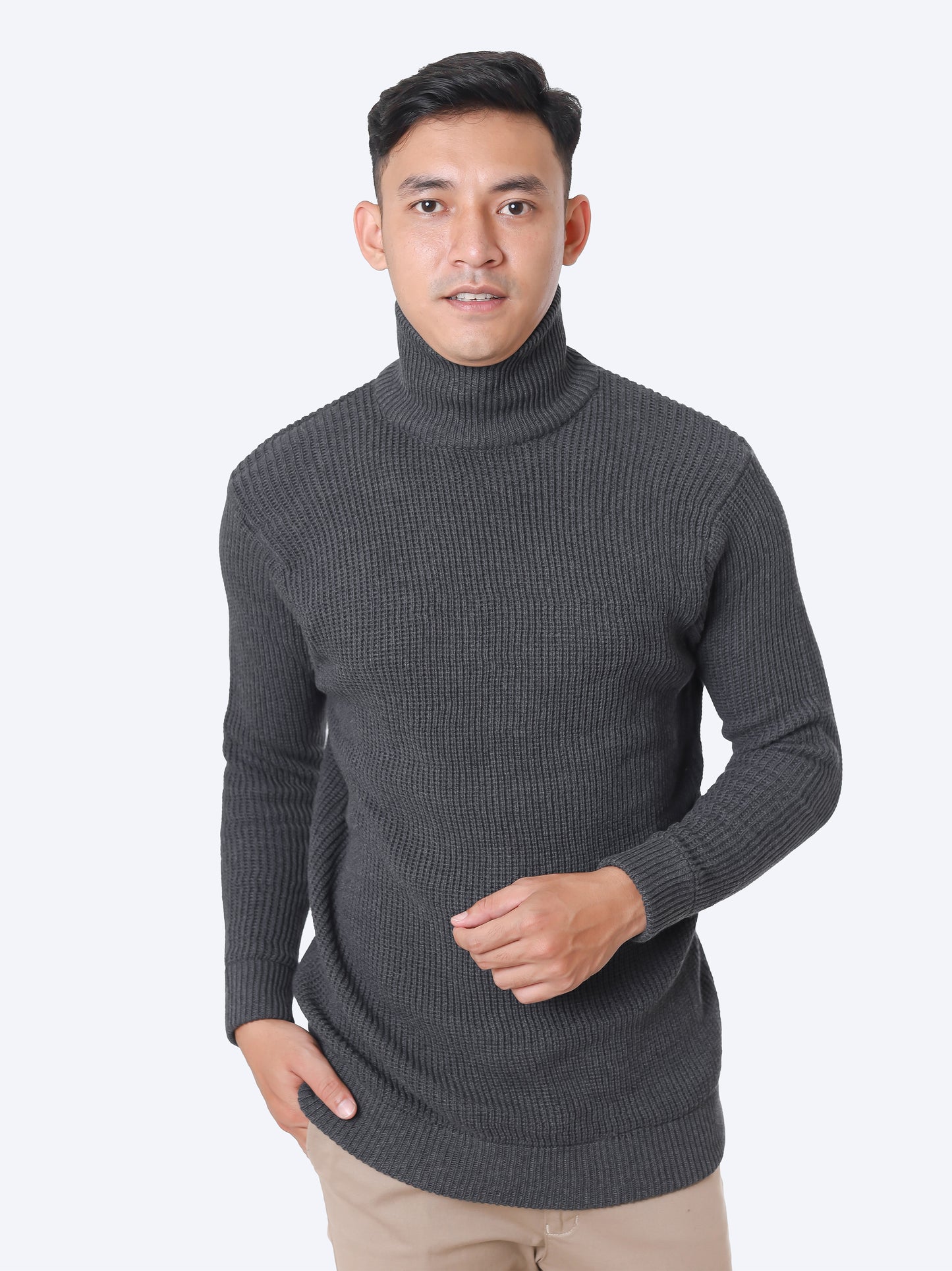 Cord Turtleneck Knitwear