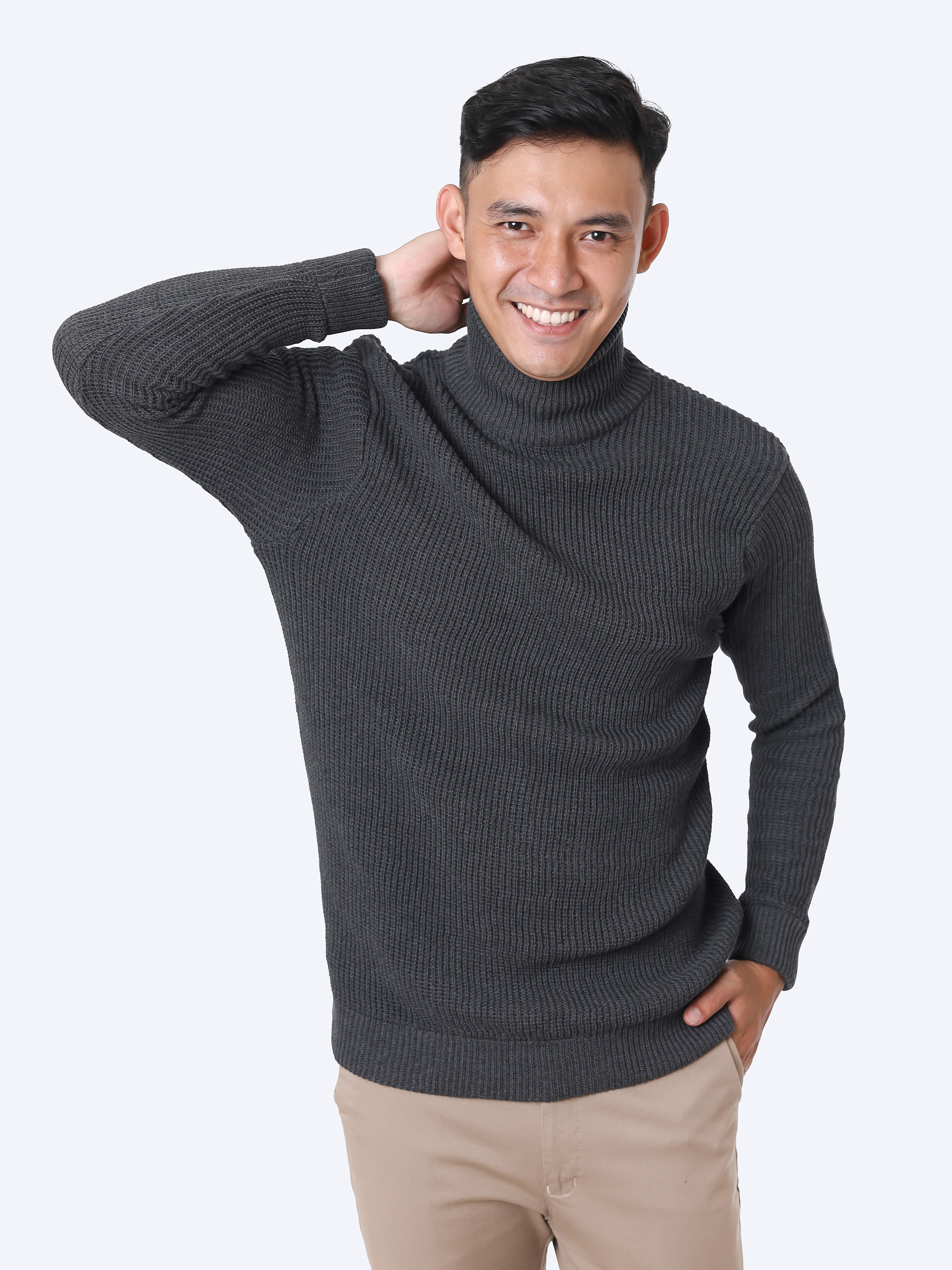 Cord-Turtleneck-Knitwear-Gomuda