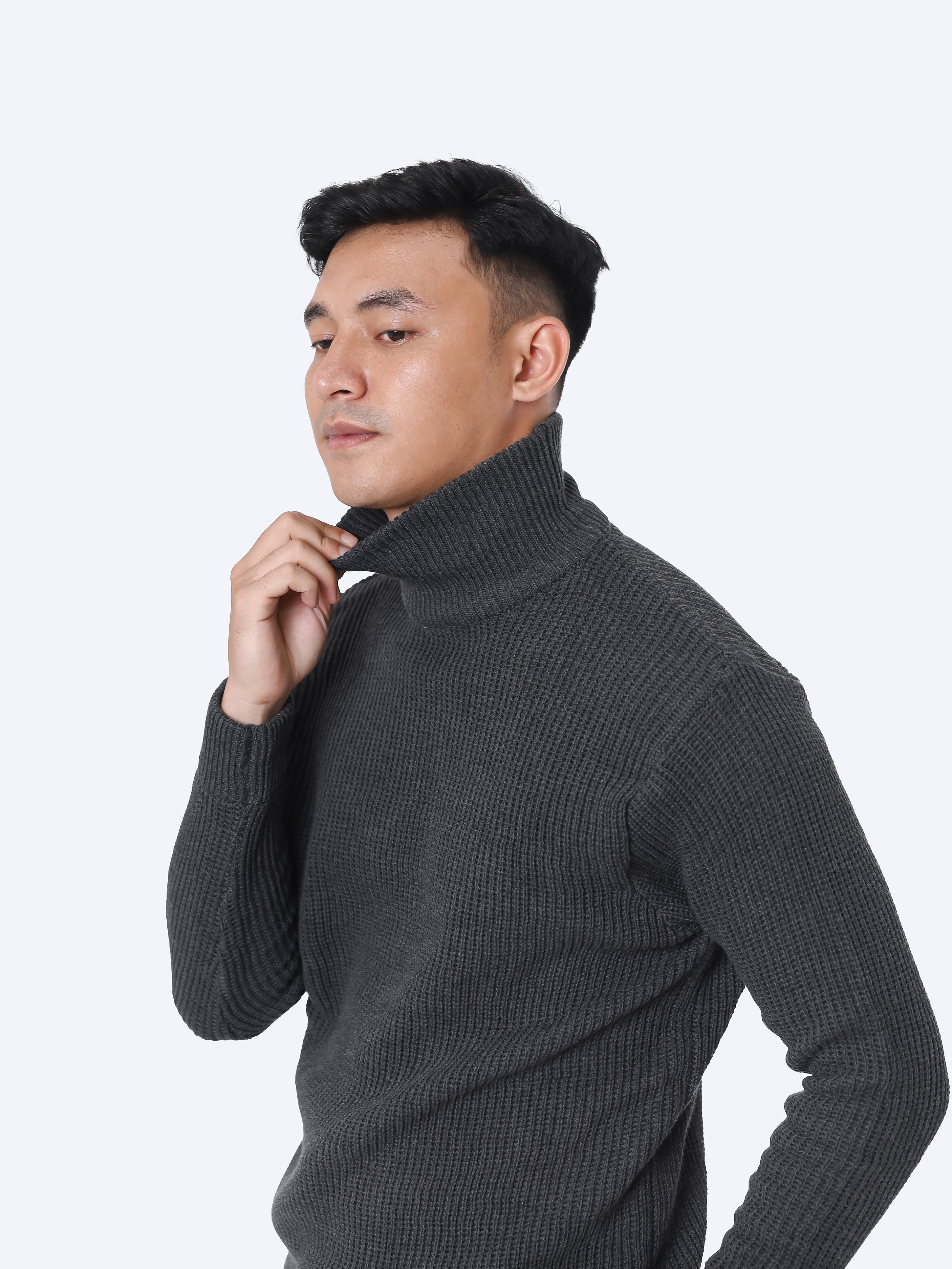 Cord-Turtleneck-Knitwear-Gomuda