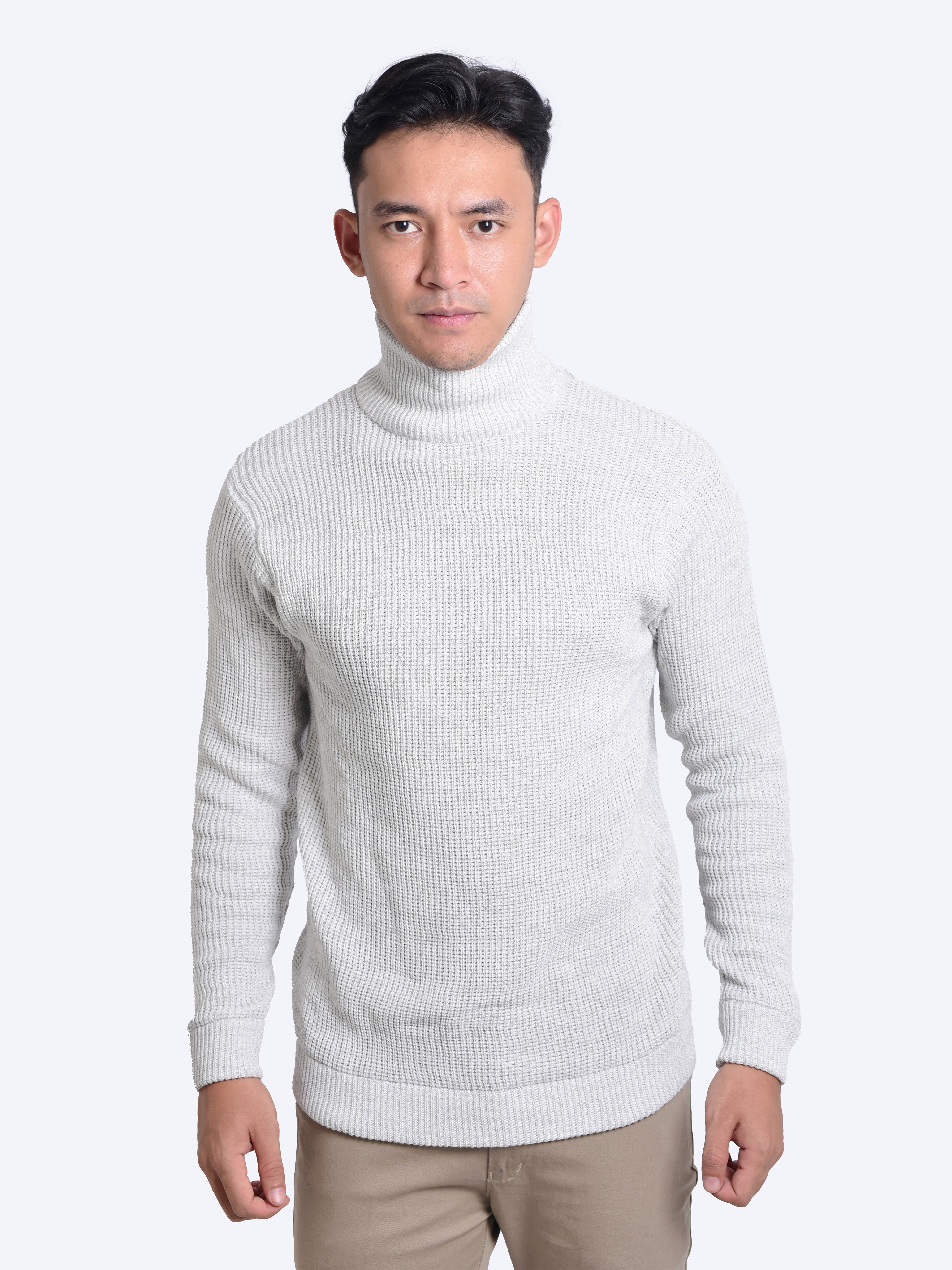 Cord-Turtleneck-Knitwear-Gomuda