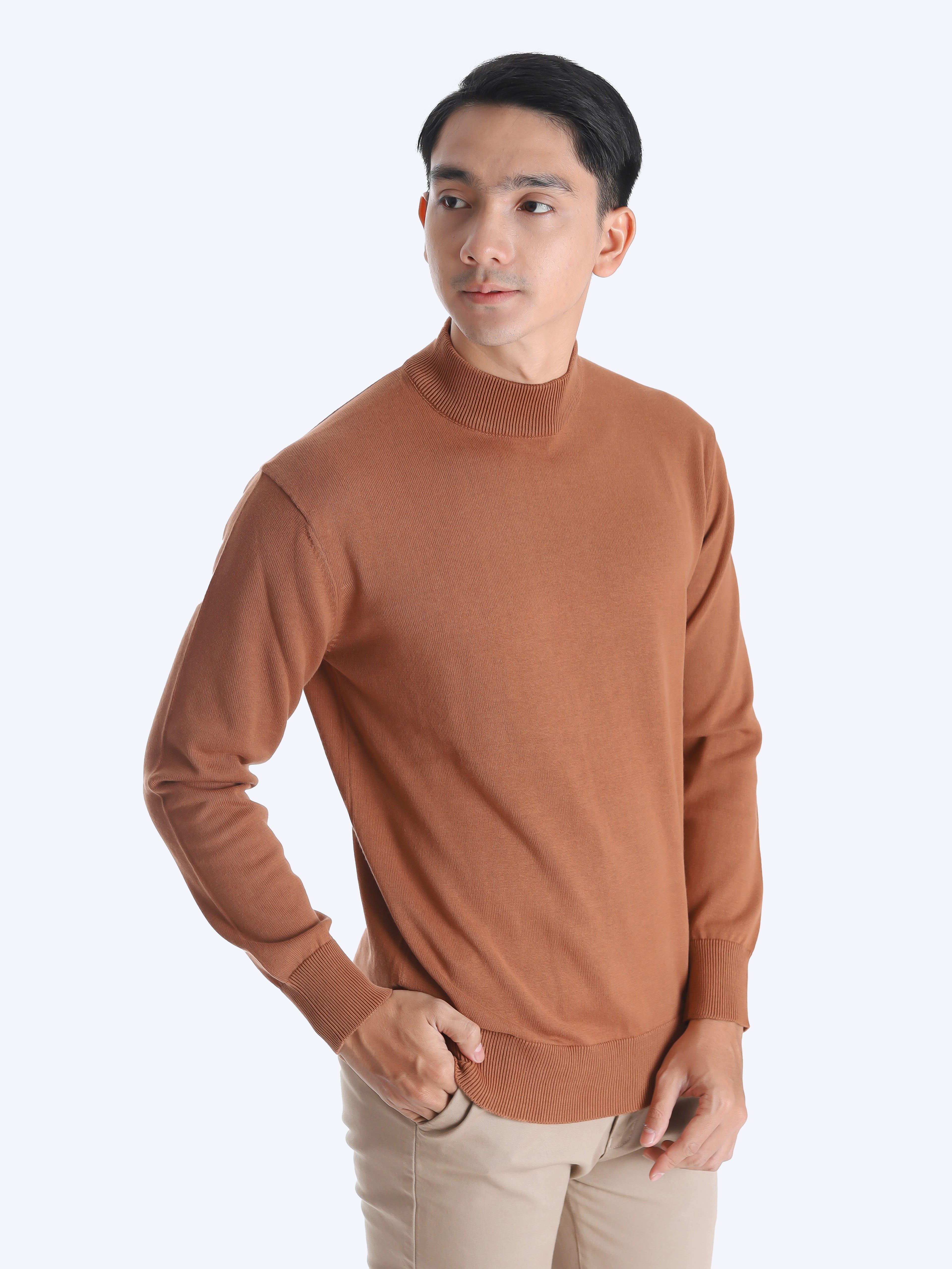 Mock-Turtleneck-Knitwear-Gomuda