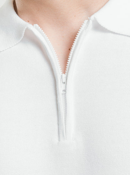 Polo Zip Neck Knitwear