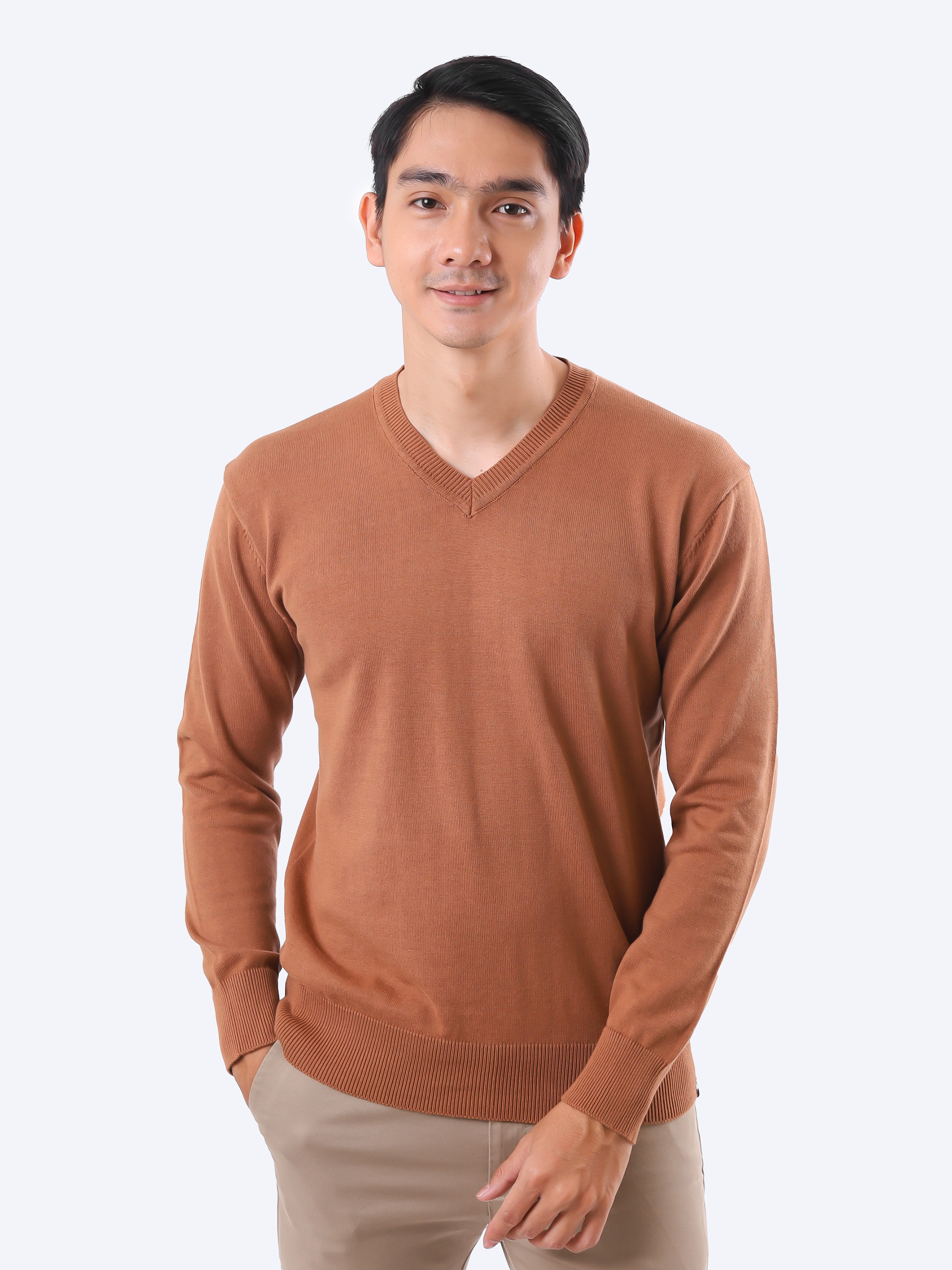 V-Neck-Knitwear-Gomuda