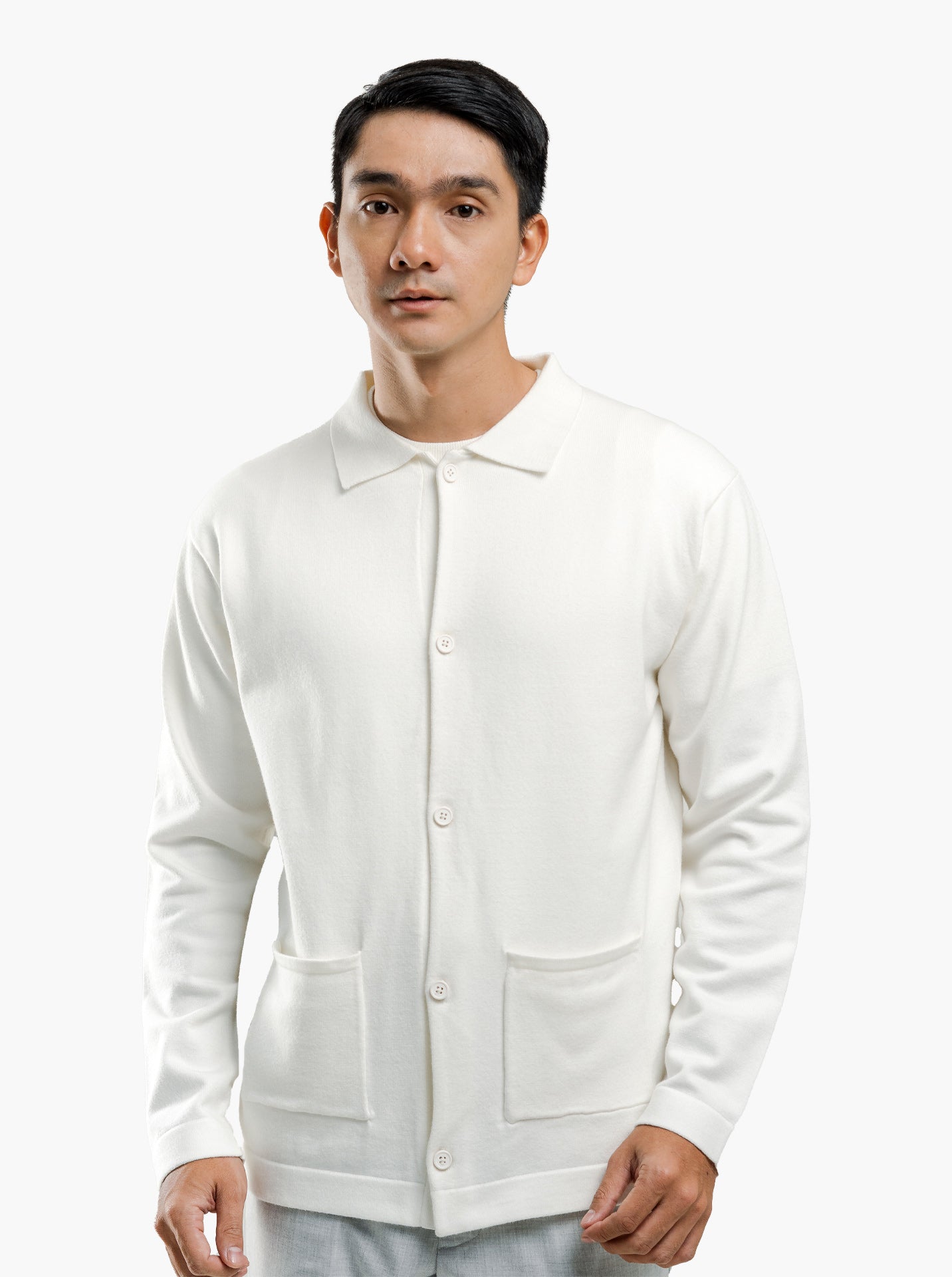 Viscose-Overshirt-Knitwear-Gomuda
