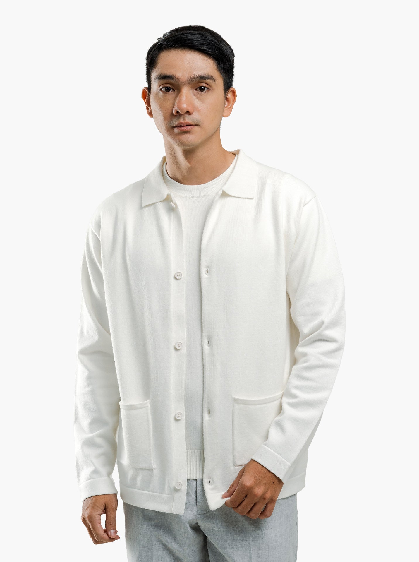 Viscose-Overshirt-Knitwear-Gomuda