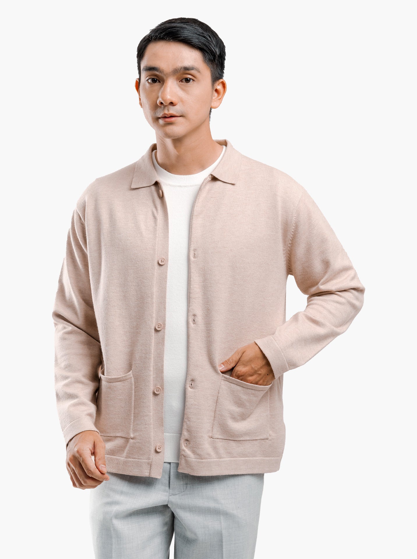 Viscose-Overshirt-Knitwear-Gomuda