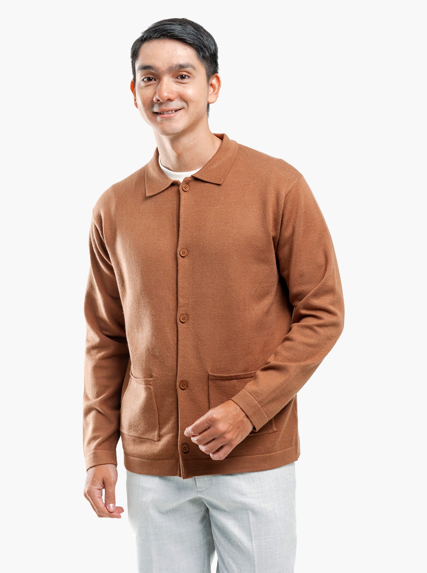 Viscose-Overshirt-Knitwear-Gomuda