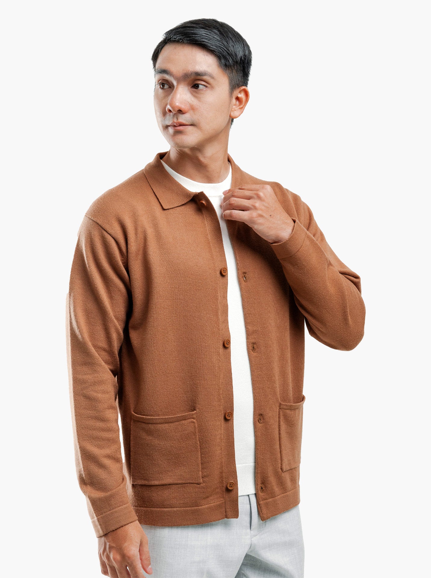 Viscose-Overshirt-Knitwear-Gomuda