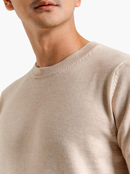 Viscose Crewneck Short Sleeve Knitwear