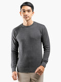 Grey Lambda Crewneck Knitwear