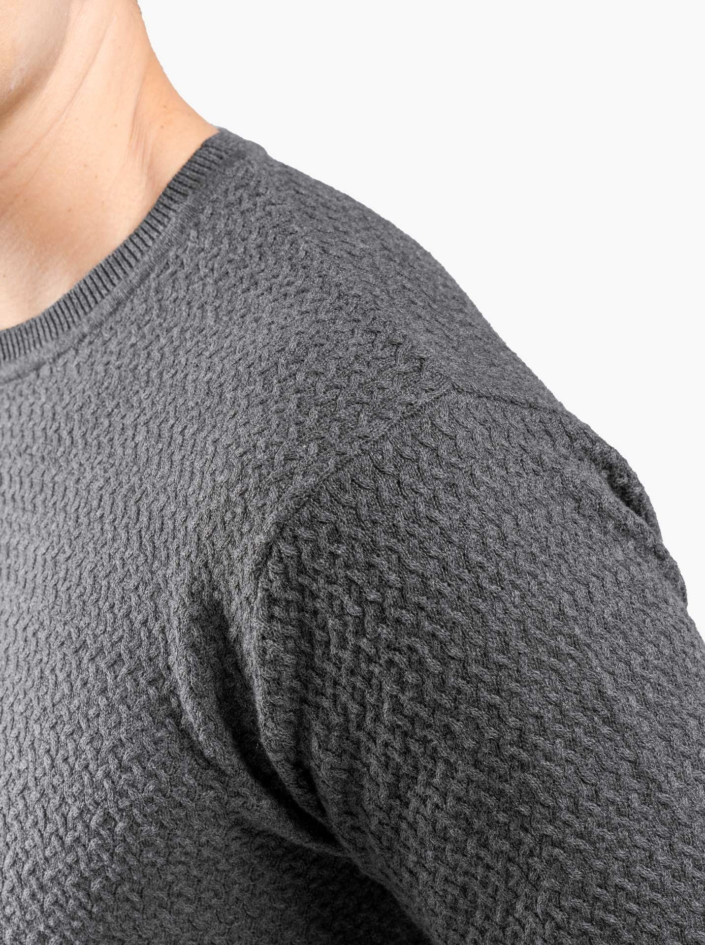 Grey Lambda Crewneck Knitwear