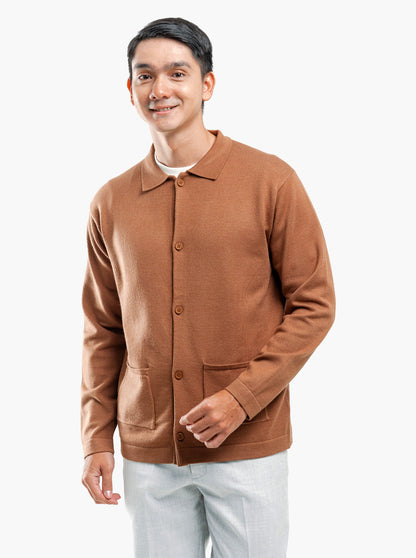 Viscose Overshirt Knitwear