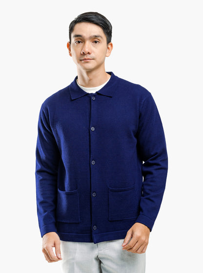 Viscose Overshirt Knitwear