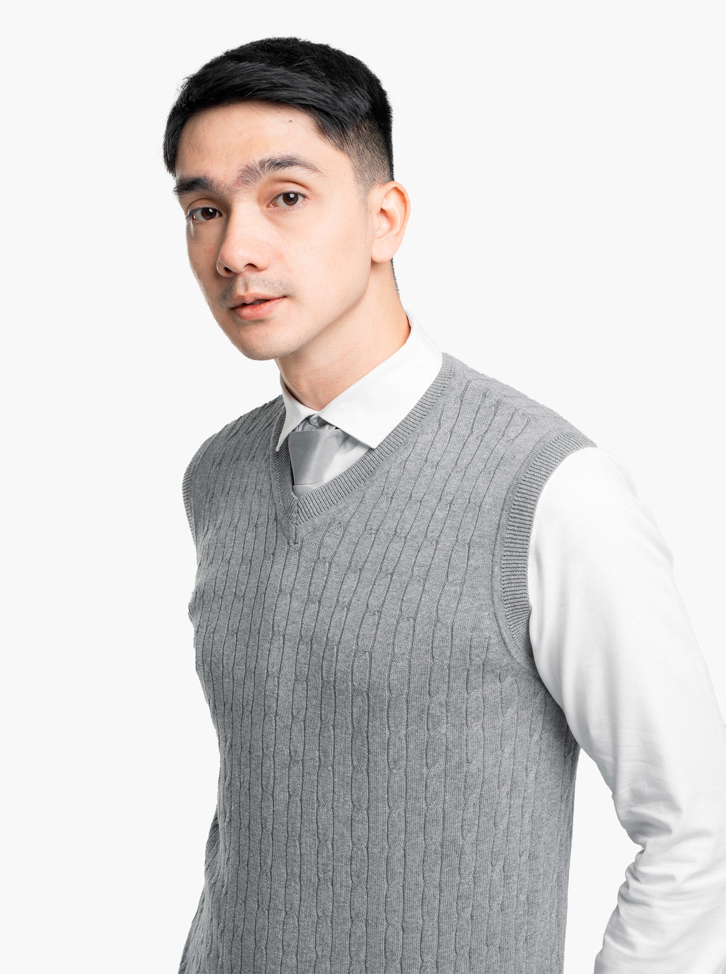 Cable Vest Knitwear
