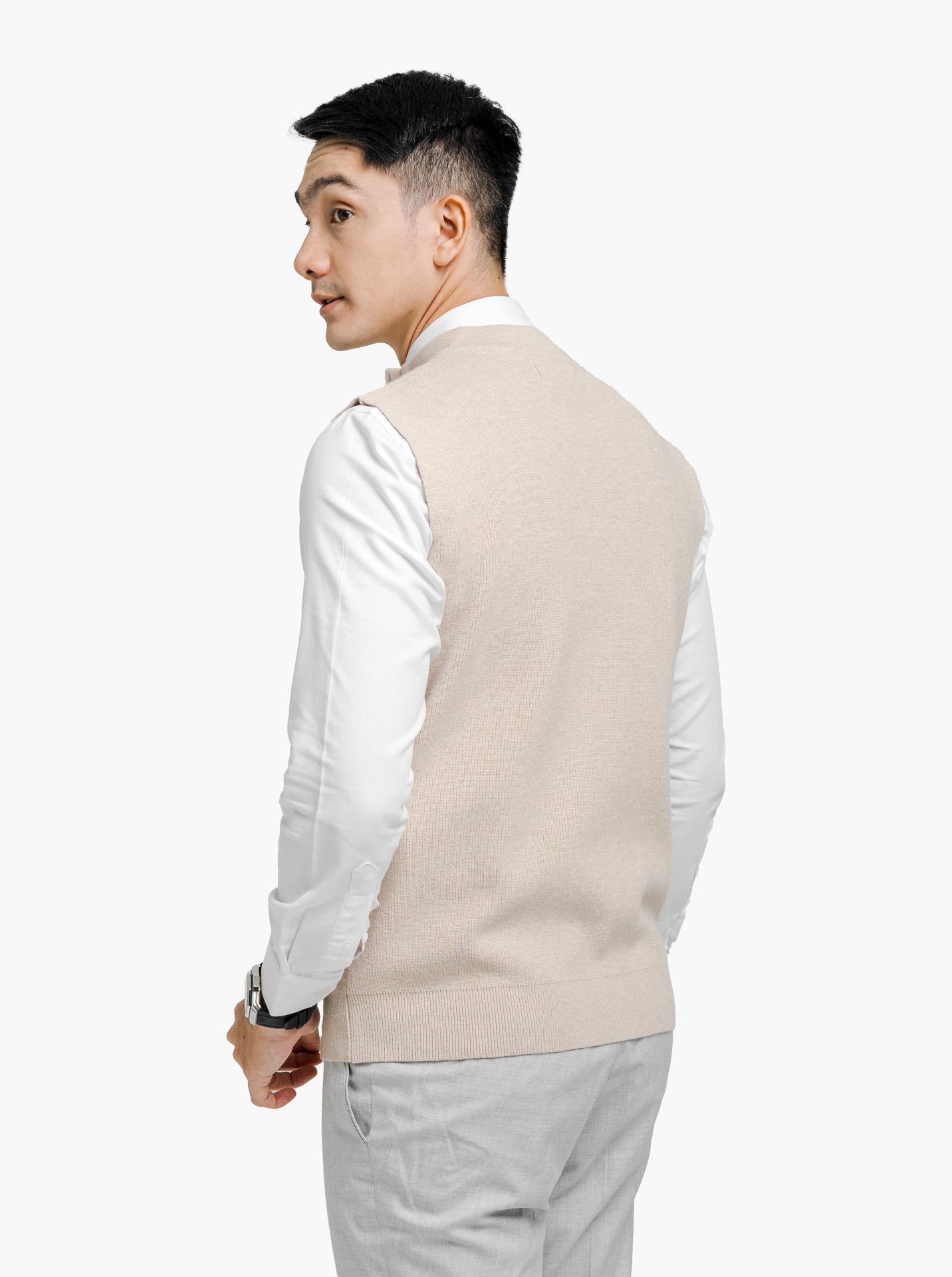 Viscose-Vest-Zip-Neck-Knitwear-Gomuda