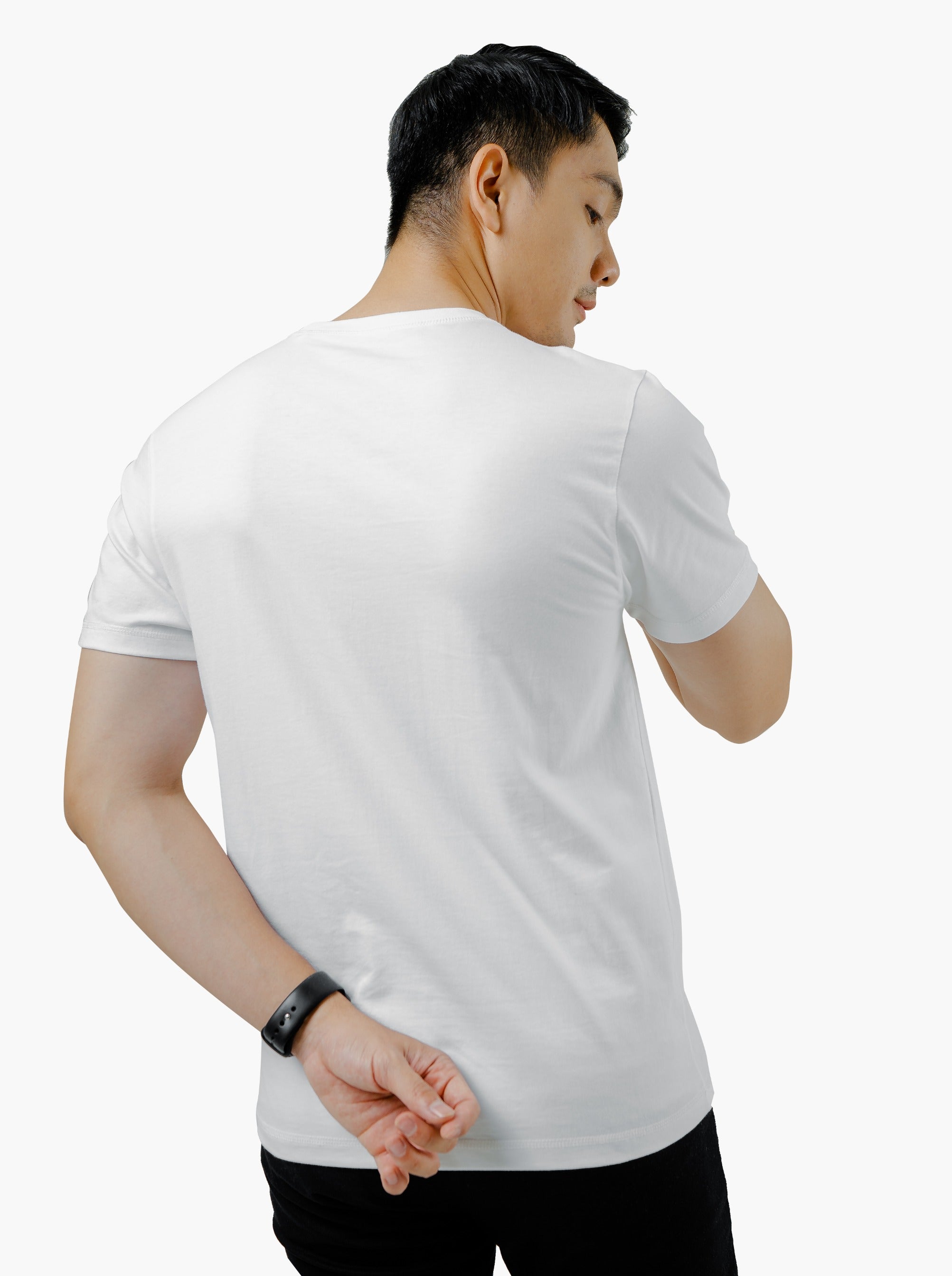 White Basic Slimfit T-Shirt