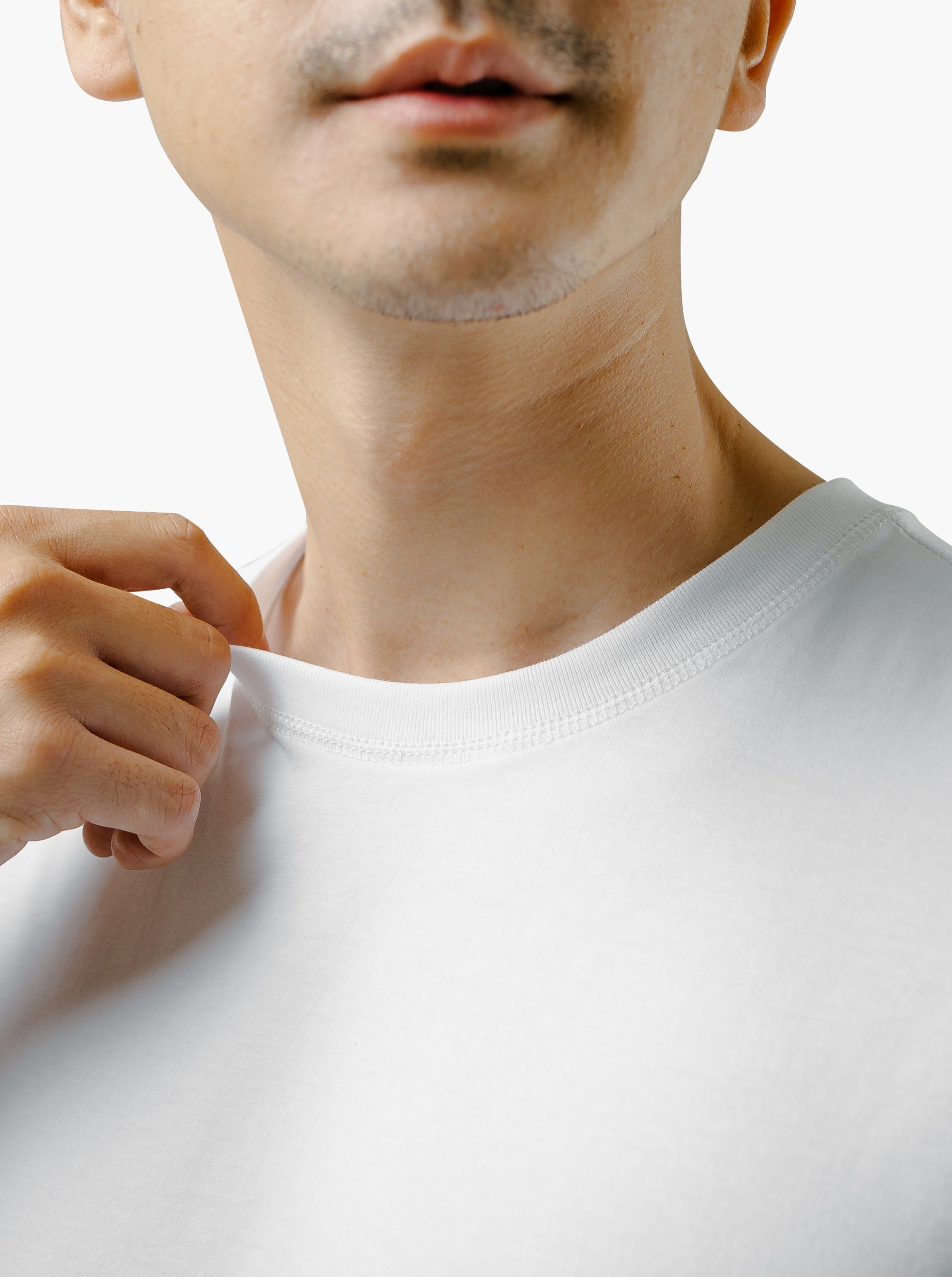 White Basic Slimfit T-Shirt