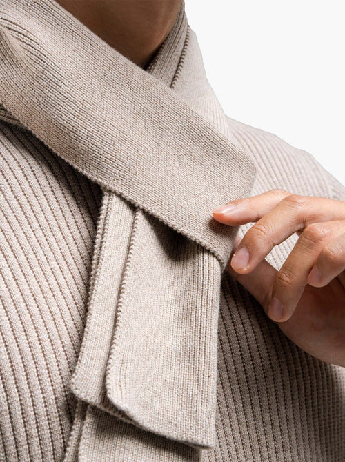 Gomuda Knitwear Choco Basic Cotton Scarf Knitwear