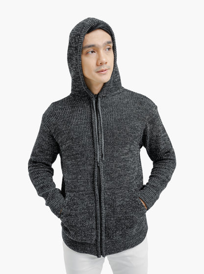 Hoodie Full Zip Knitwear