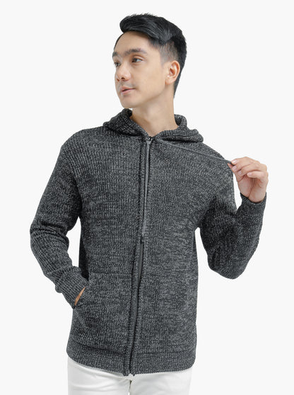 Hoodie Full Zip Knitwear