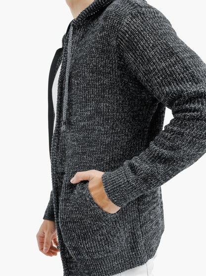 Hoodie Full Zip Knitwear