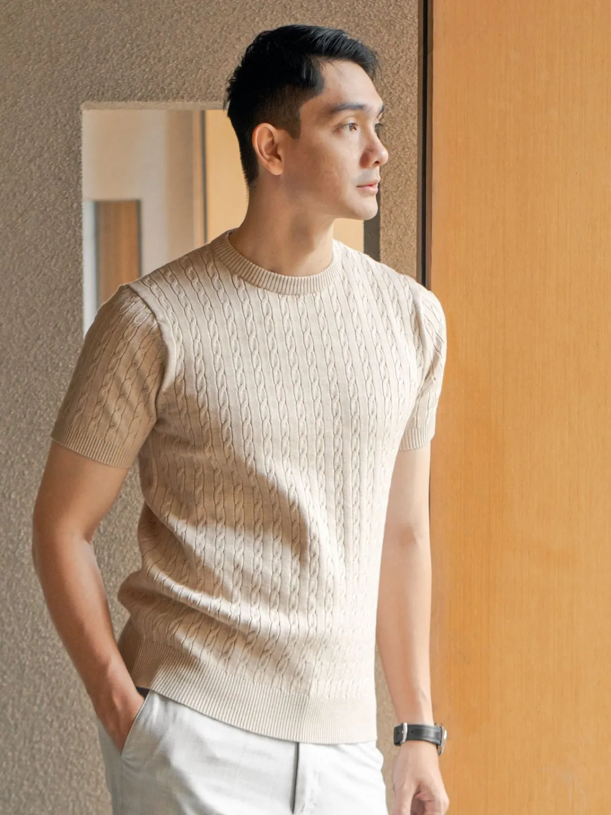 Cardigan pria