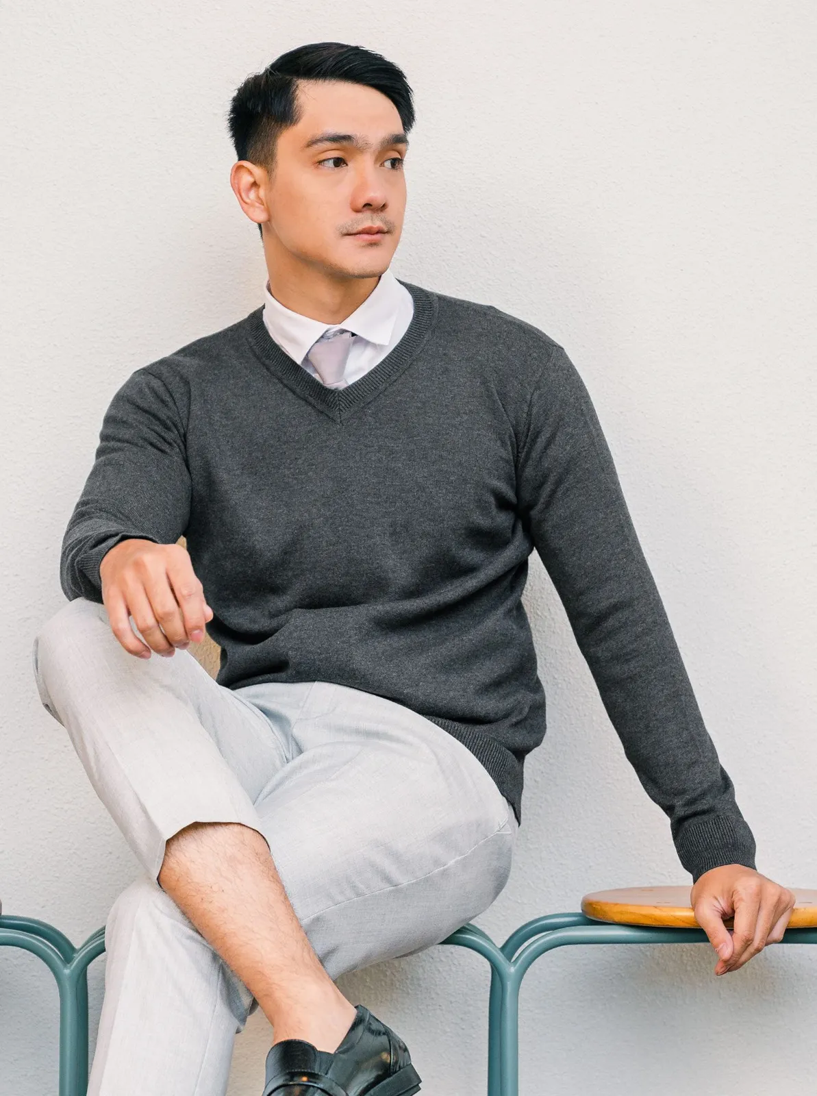 Smart casual knitwear