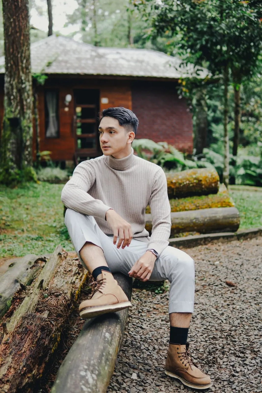 Turtleneck knitwear